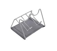 Metaltex Sodatex 2 Bottle Drainer, Metal, Grey, 21x17x14