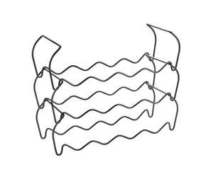 Metaltex Stackable Bottle Holder 12 pcs, Black, 44x15x13/34 cm