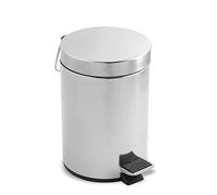 Metaltex Stainless Steel Round Pedal Bin Cube 12 l