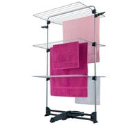 Metaltex "storm" 3-Tier Laundry Dryer - Silver