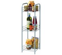 Metaltex Vancouver 3-Tier All-Purpose Rack - Silver