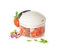 Metaltex Rotomac Herb and Vegetable Manual Chopper with Moveable Blades, Metal,