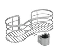 CROYDEX Corner Shower Basket Brockham Chrome Plated 3 Way fix Flexi-Fix Caddy