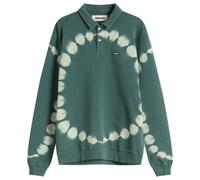 Metalwood Studio Men's Mini Metal Logo Thermal Polo Marine