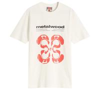 Metalwood Studio Men's Rorschach T-Shirt White XL