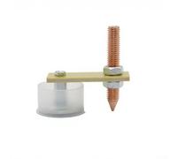 Metalworking Magnetic Ground Clamp for Welding - Heavy-Duty Magnet Head Support Tool with Strong Holding on Flat or Curved Metal(Without Thread Tail)