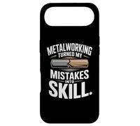 Metalworking Turned My Mistakes Into Skill Quote Case for iPhone Air
