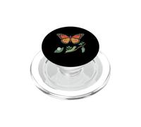 Metamorphosis - Butterfly Life Cycle Transformation PopSockets PopGrip for MagSafe