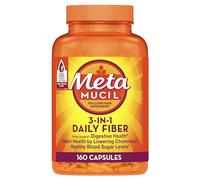 Metamucil Daily Fiber Supplement, 160 Capsules