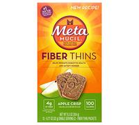 Metamucil Meta Multi-grain Fiber Wafers by Meta, Apple Crisp, 24 count (Pack of 3)