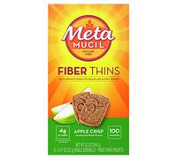 Metamucil MultiGrain Fiber Wafers, Apple Crisp, 12 Single Serve Packets, 2 Wafers Each
