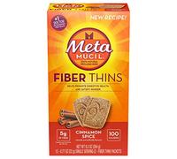 Metamucil Fiber Wafers MultiGrain Cinnamon Spice 12 ct