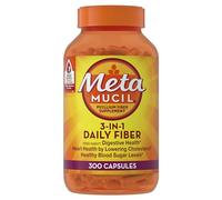Metamucil Psyllium Fiber Capsules 300 Count