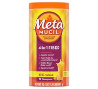 Metamucil Smooth Texture Orange Flavor Powder - 72 Doses