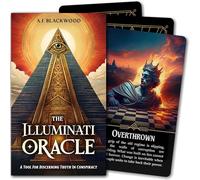 Metaphoracle The Illuminati Oracle: A Tool for Discerning Truth in Conspiracy by A.J. Blackwood - 70 Card Divination Game to Decode Current Events, Expose Hidden Agendas & Manifest Higher Timelines