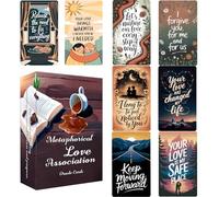Metaphorical Love Association Oracle Cards: Love Oracle Cards, Oracle Cards for Beginners, Dive into a World of Metaphor and Association, Inspire Creative Thinking, Enhance Insight, Guide, Awaken