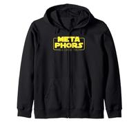 Metaphors Be With You English Teacher Grammar Nerd Librarian Zip Hoodie