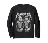 Metaphysica Socrates Plato Aristotle Philosopher Metaphysics Long Sleeve T-Shirt