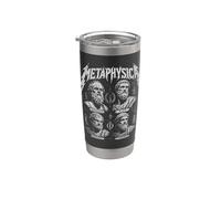 Metaphysica Socrates Plato Aristotle Philosopher Metaphysics Stainless Steel Insulated Tumbler