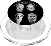 Metaphysica Socrates Plato Aristotle Philosophers Thinker PopSockets PopGrip for MagSafe