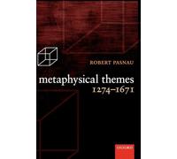 Metaphysical Themes 1274-1671