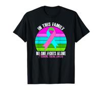 metastatic Breast Cancer Awareness Retro Breast Cancer T-Shirt