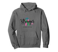 Metastatic Breast Cancer Awareness Stronger Than The Storm Pullover Hoodie