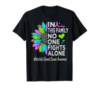 Metastatic Breast Cancer Awareness Sunflower Metastatic T-Shirt