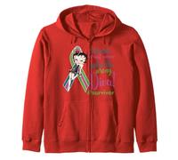 metastatic breast cancer women tee metastatic breast cancer Zip Hoodie