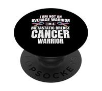 Metastic Breast Cancer Warrior PopSockets Adhesive PopGrip