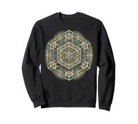 Metatron Cube Mandala Meditation Energy Healing Sweatshirt