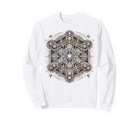 Metatron Cube Mandala Meditation Energy Healing Sweatshirt