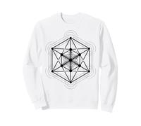 Metatron Cube Mandala Meditation Energy Healing Sweatshirt