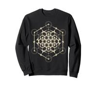 Metatron Cube Mandala Meditation Energy Healing Sweatshirt