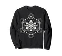 Metatron Cube Mandala Meditation Energy Healing Sweatshirt