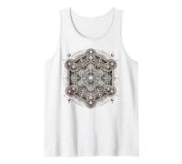 Metatron Cube Mandala Meditation Energy Healing Tank Top