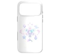 metatron cube sacred geometry and sea creatures Case for iPhone 17 Pro Max