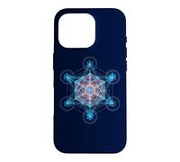 Metatron Cube Sacred Geometry Case for iPhone 16 Pro