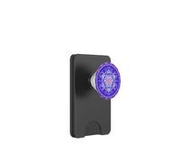 Metatron’s Cube Sacred Geometry Blue Orange Shapes Mania PopSockets PopWallet for MagSafe