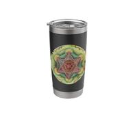 Metatron's Cube Artwork Stainless Steel Insulated Tumbler