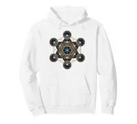 Metatron's Cube Matatron Esoteric Sacred Geometry Pullover Hoodie