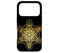 Metatron's Cube Sacred Geometry Platonic Solids Esoteric Case for iPhone 17 Pro