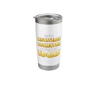 Metaverse Collector IDGAF Crypto Meme ETH NFT Metaverse DeFi Stainless Steel Insulated Tumbler