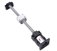 Metaximious 1 Set Ball Screw SFU2010 End Machined With BK/BF15 + Nut Holder+coupling + Motor Seat/mount Component(1150mm)