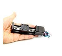 Metaximious 150mm Stroke T6 Linear Guide Rail Motion Actuator with NEMA 11 Stepper Motor for 3D Printer X Y Z Axis industry(4mm)