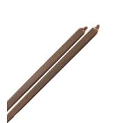 Metaximious 2pcs 8mm x 2.5mm Flat Copper Heat pipe sink Radiator Cooling Laptop CPU GPU Video Card DIY Oblate Tube Craft(8x2.5x160mm)
