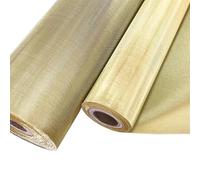 Metaximious Brass Mesh Screen Woven Wire Shielding Metal Net Fine Brass Non-Magnetic Signal Screen Mesh DIY(10Mesh 2.3mm)