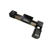 Metaximious CNC Linear Position Kit MF45 High Speed Belt Drive Linear Guide Rail Motion Slide Actuator Module with NEMA23 Stepper Motor industry(400mm)