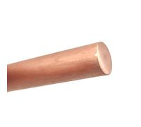 Metaximious Copper Rod Bar 2mm to 90mm T2 Round Bar Solid Copper Billet 28x100mm 28x250mm 28x500mm 30x100mm Craft(60x100mm)