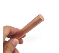Metaximious Copper Rod Copper Round Bar Diameter 3mm to 10mm for Handle Materials Bolts Crafting and Metal Work Hobbies Craft(6mmx200mm)